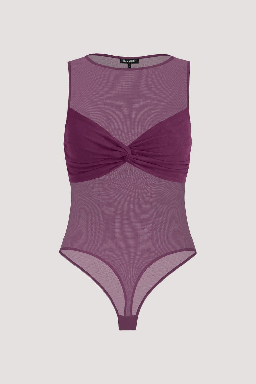 Dynamite On Sale | Kai Sheer Mesh Bodysuit PURPLE