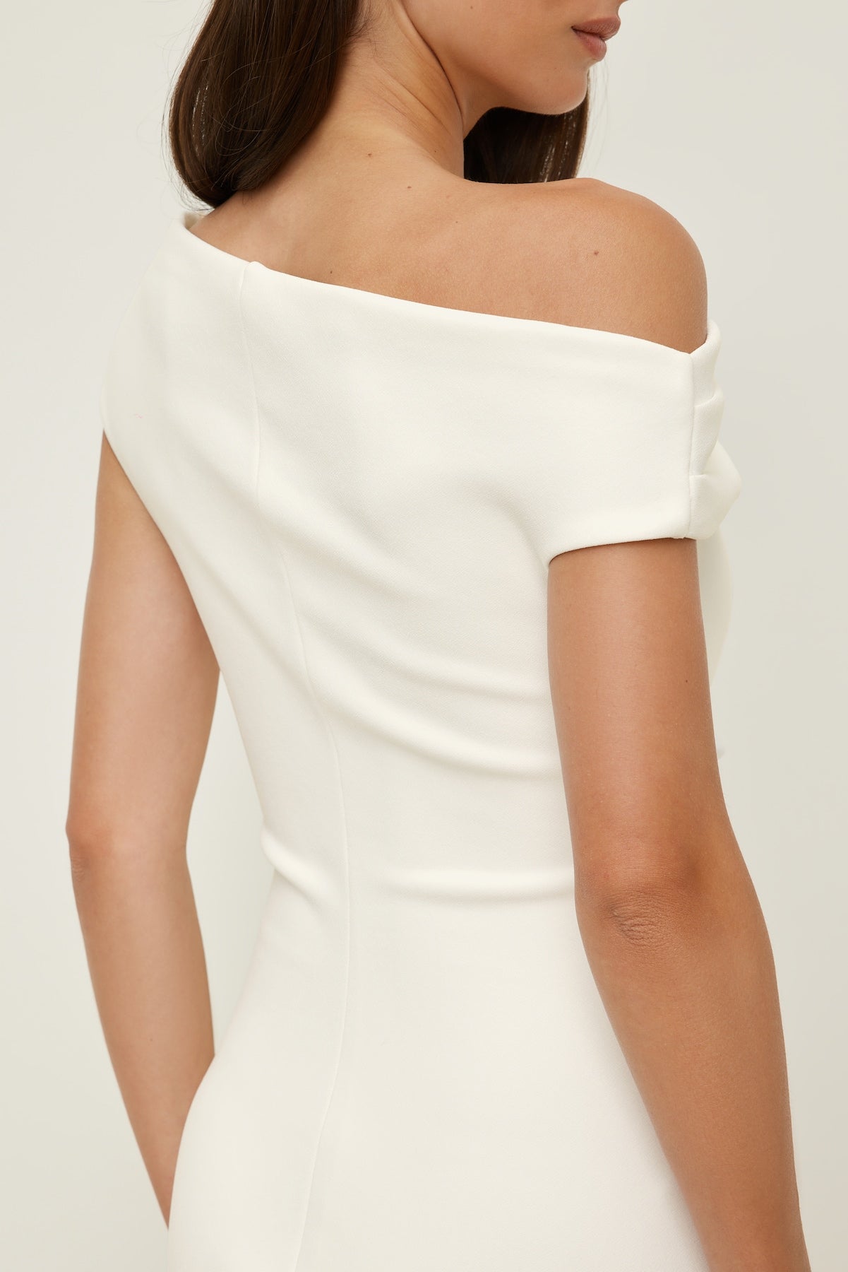 Dynamite Outlet | Jana Crepe Mini Dress White
