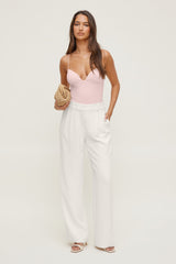 Dynamite Store | Sculpt Bustier Bodysuit Pink