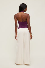 Dynamite US | Sculpt Cowl Halter Top Purple