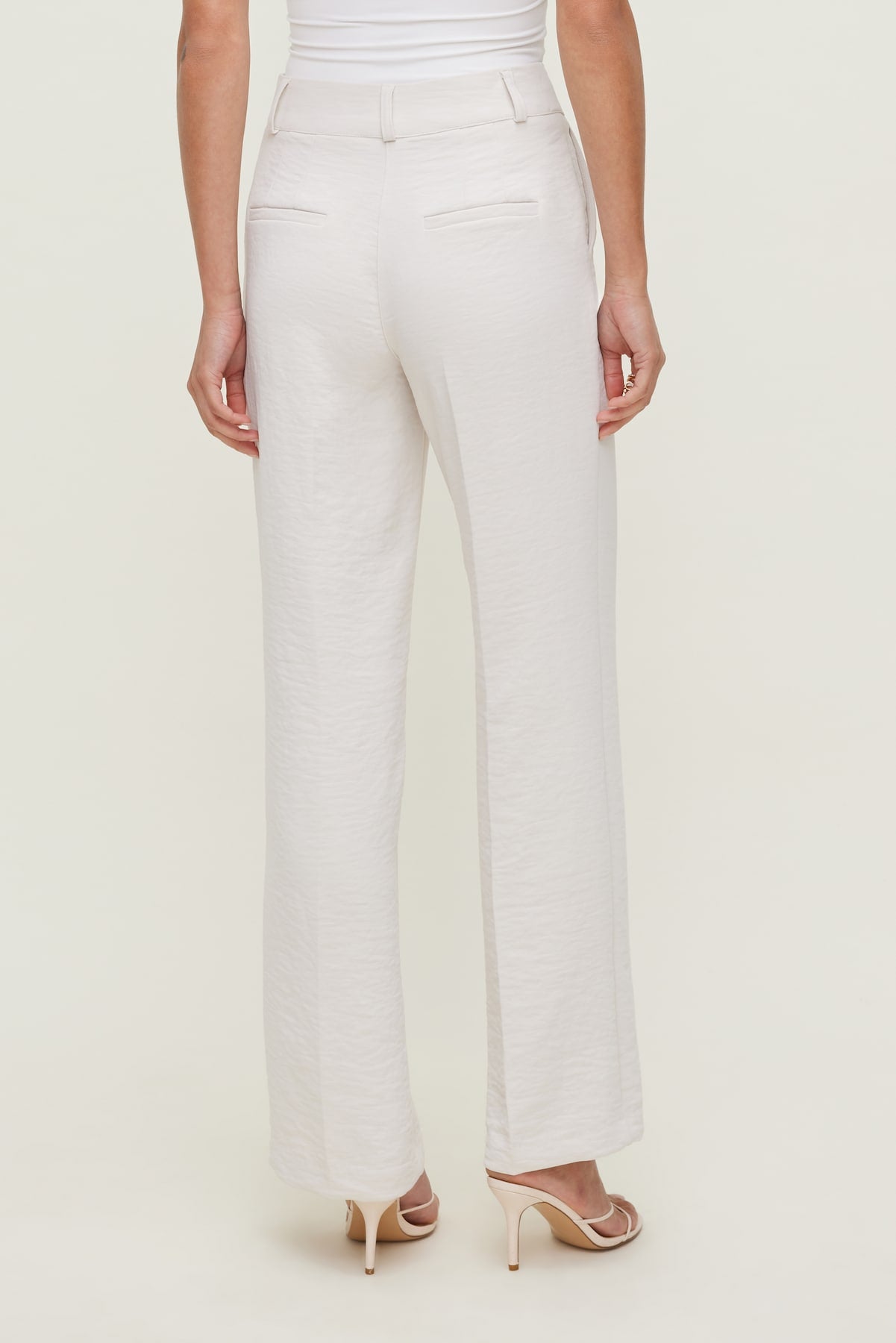 Dynamite Store | Camelia Airflow Clean Straight Leg Pants Beige