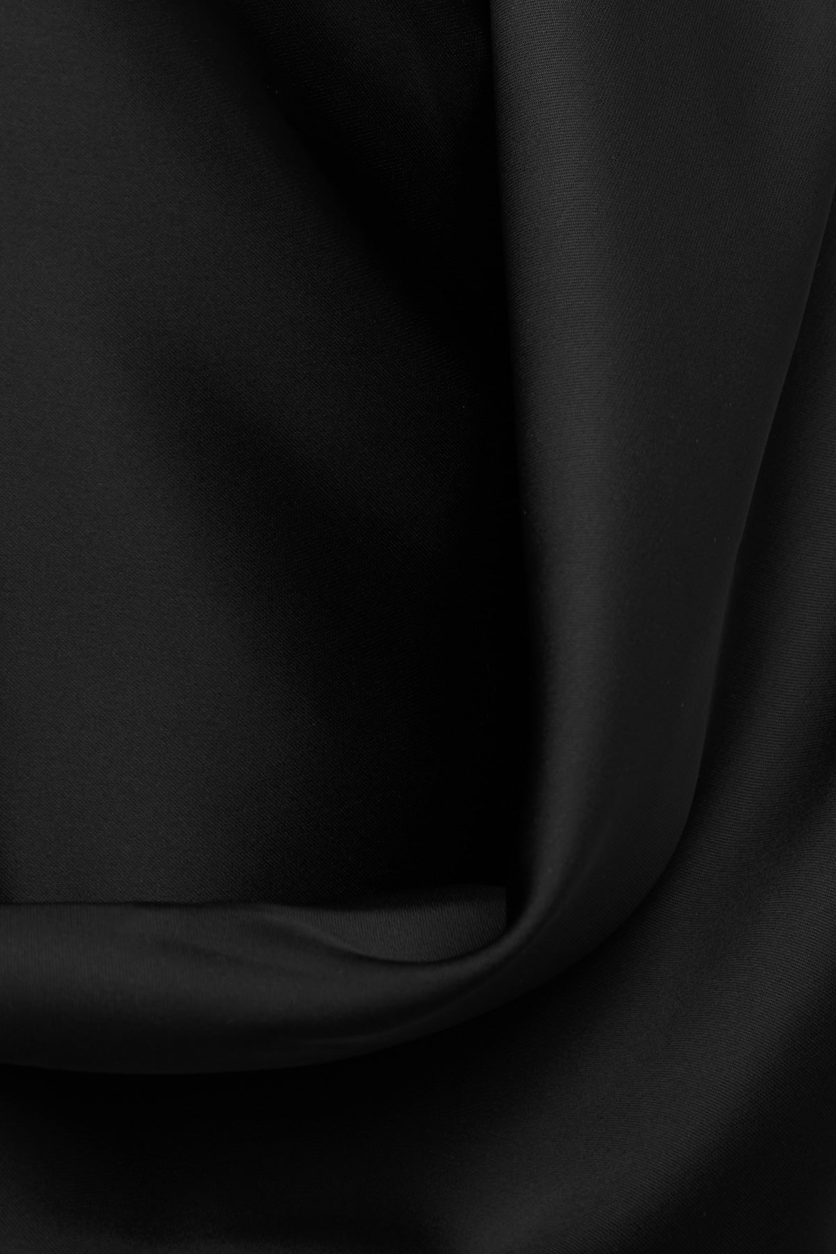 Dynamite Website Shop | Satin Wrap Halter Top Black