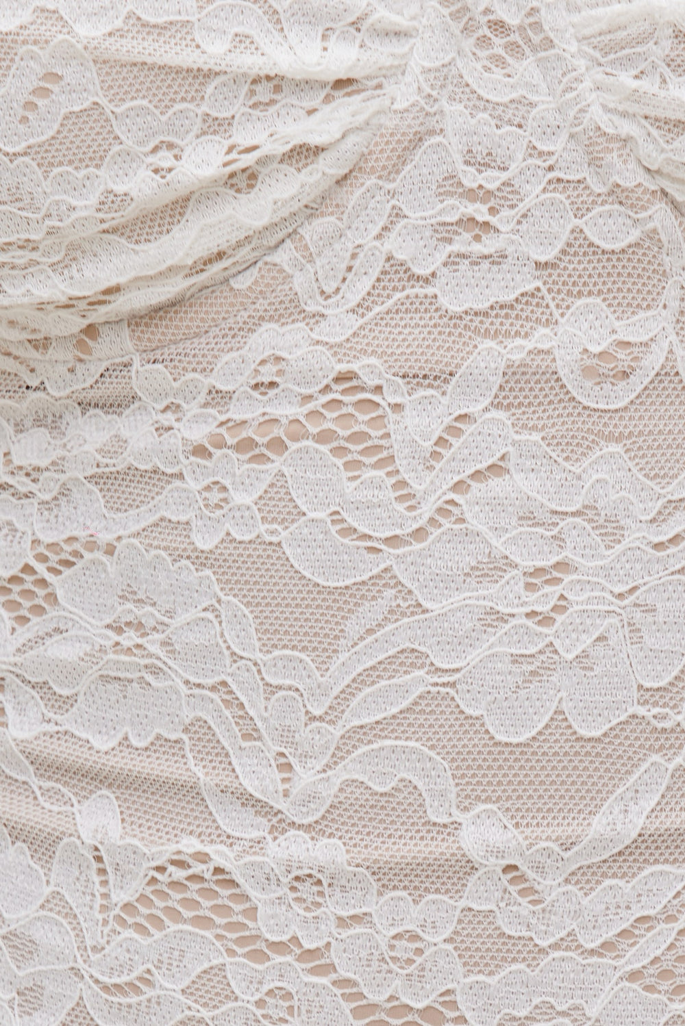 Dynamite On Sale | Monet Lace Top Beige