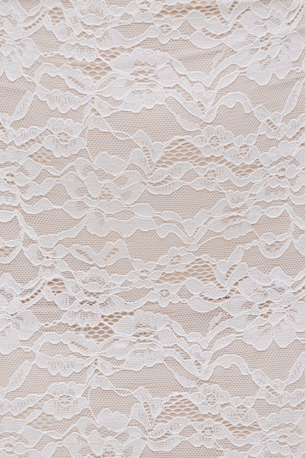 Dynamite Discount | Monet Lace Overlay Maxi Dress White