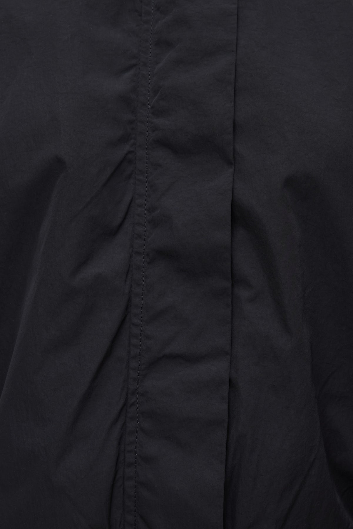 Dynamite Outlets | High Neck Drawstring Jacket Black