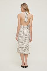 Dynamite Outlet | Elena Halter Midi Dress Beige