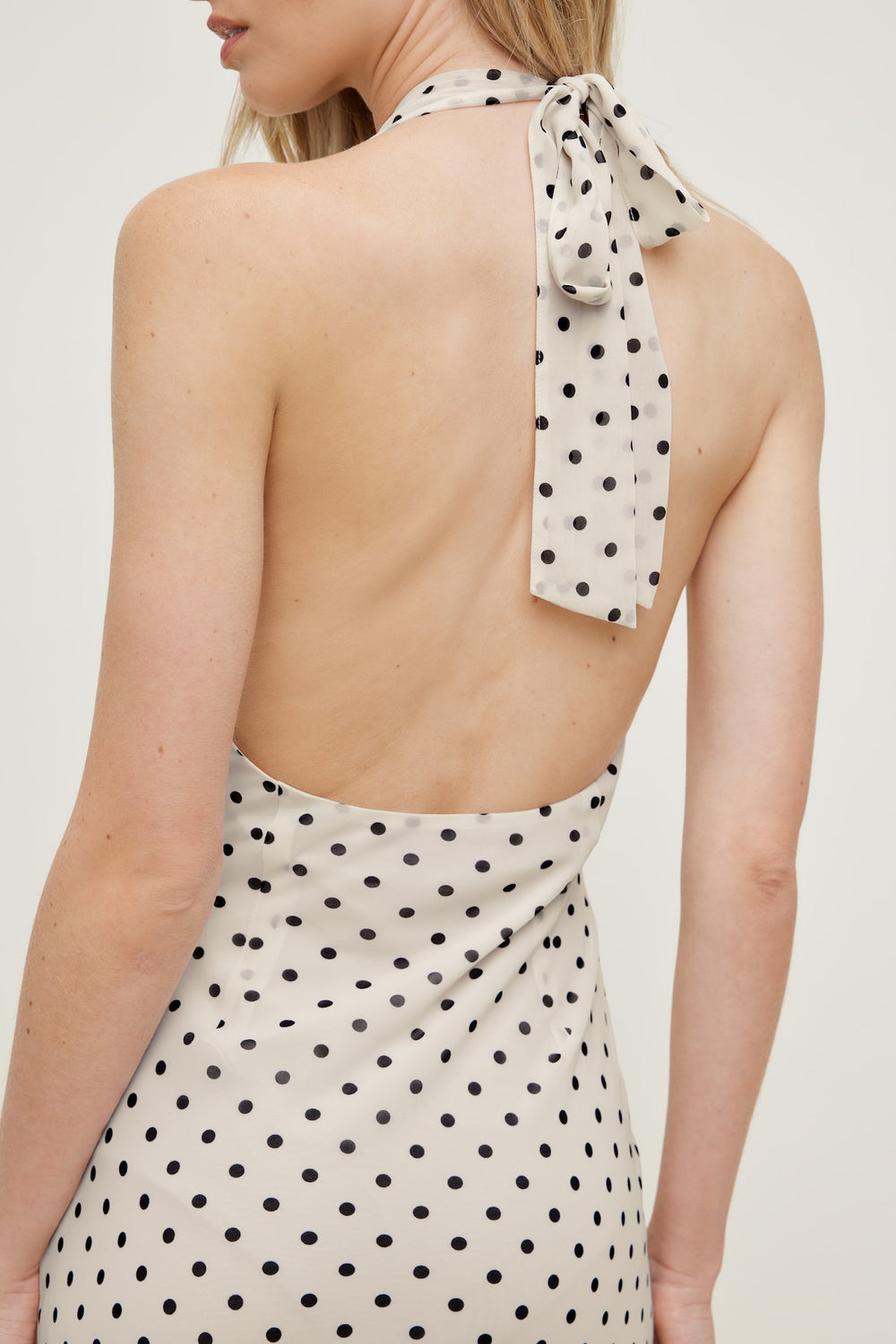 Dynamite Outlet | Elena Halter Midi Dress Beige