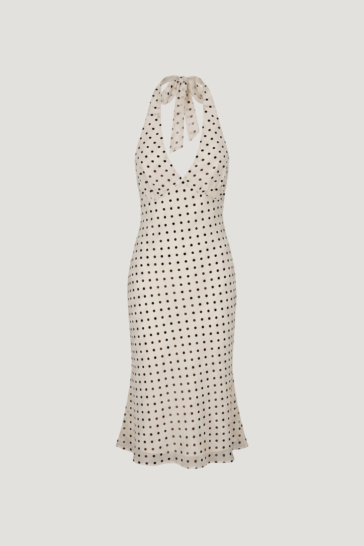 Dynamite Outlet | Elena Halter Midi Dress Beige