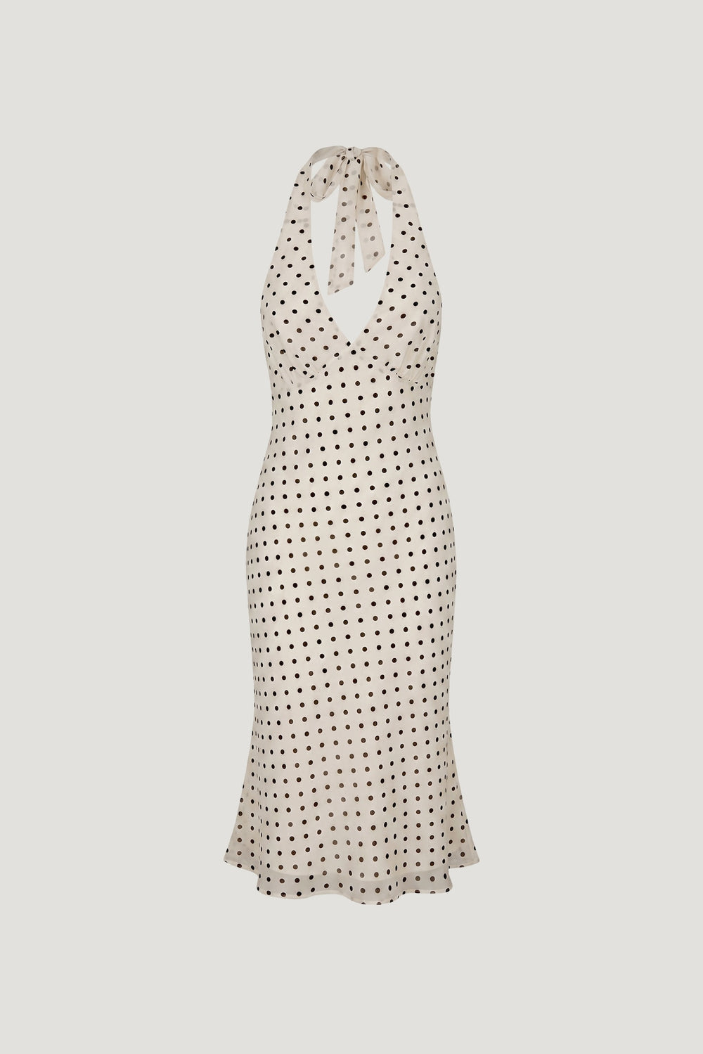 Dynamite Outlet | Elena Halter Midi Dress Beige