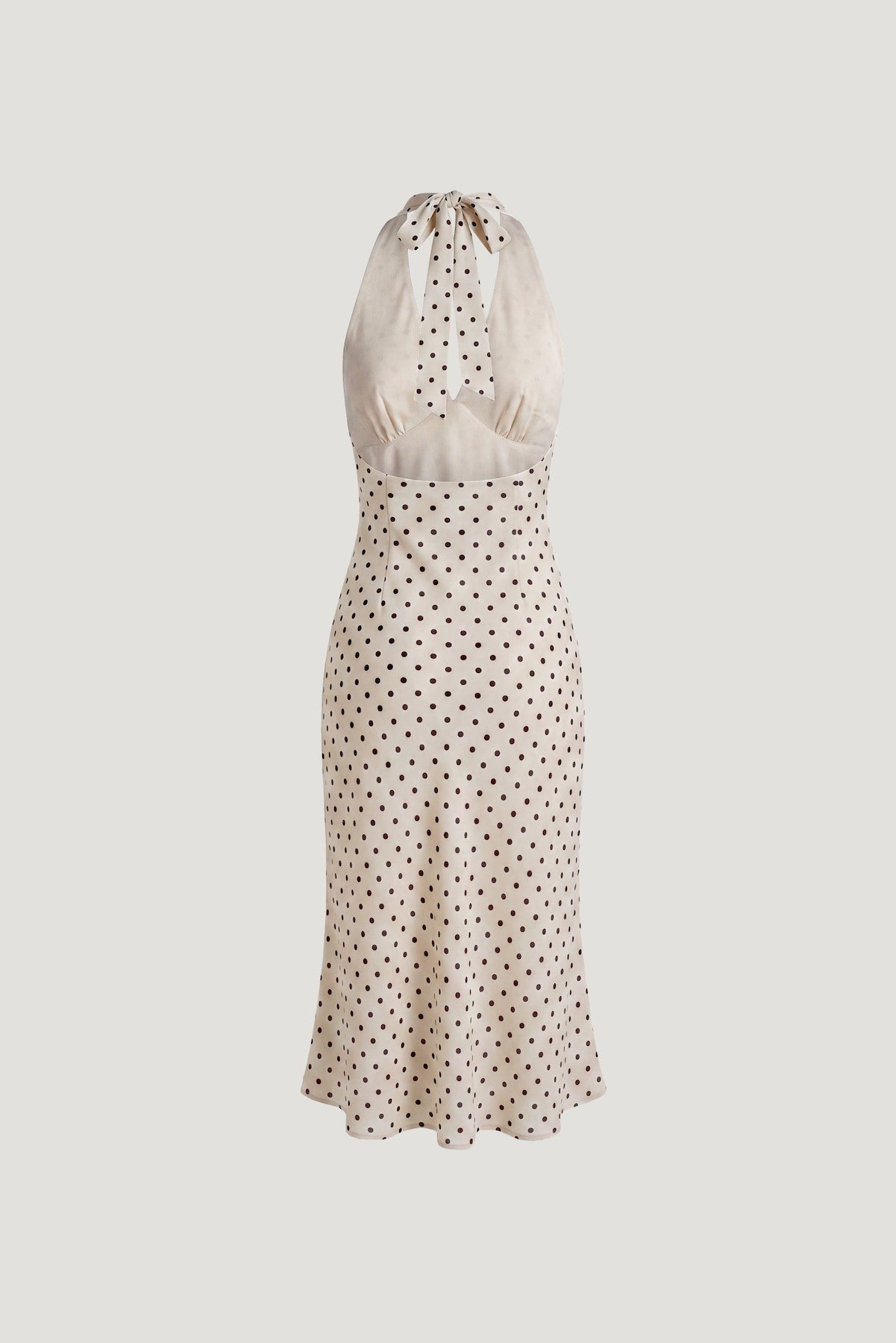Dynamite Outlet | Elena Halter Midi Dress Beige