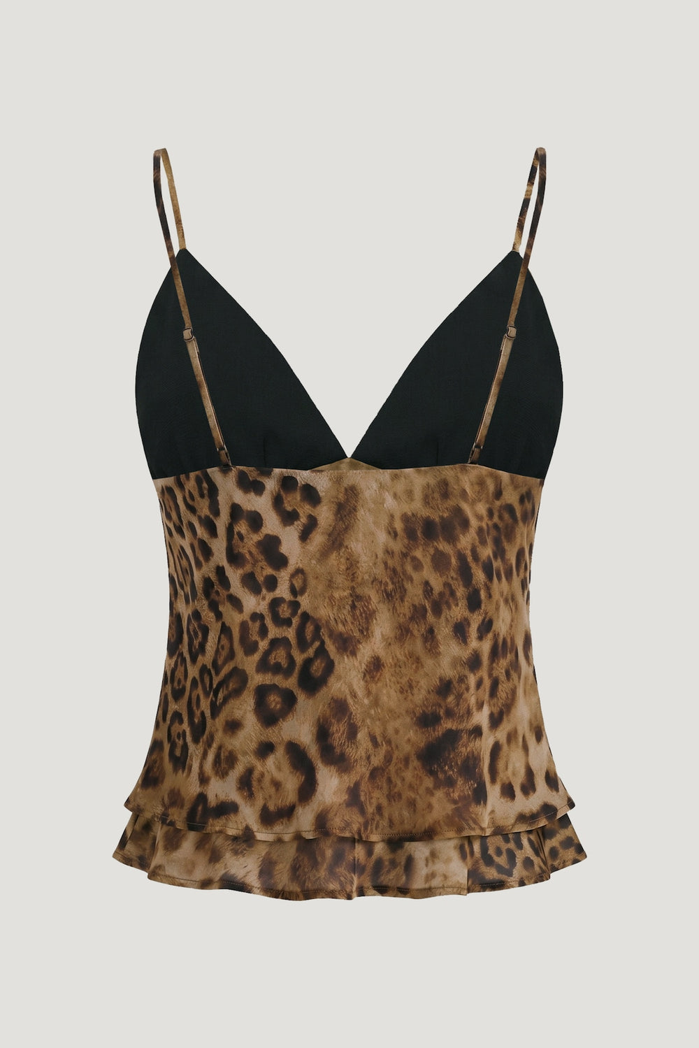 Dynamite Online | Plunge Babydoll Tank Top Brown