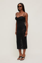Dynamite Outlet | Monet Mesh Top Black