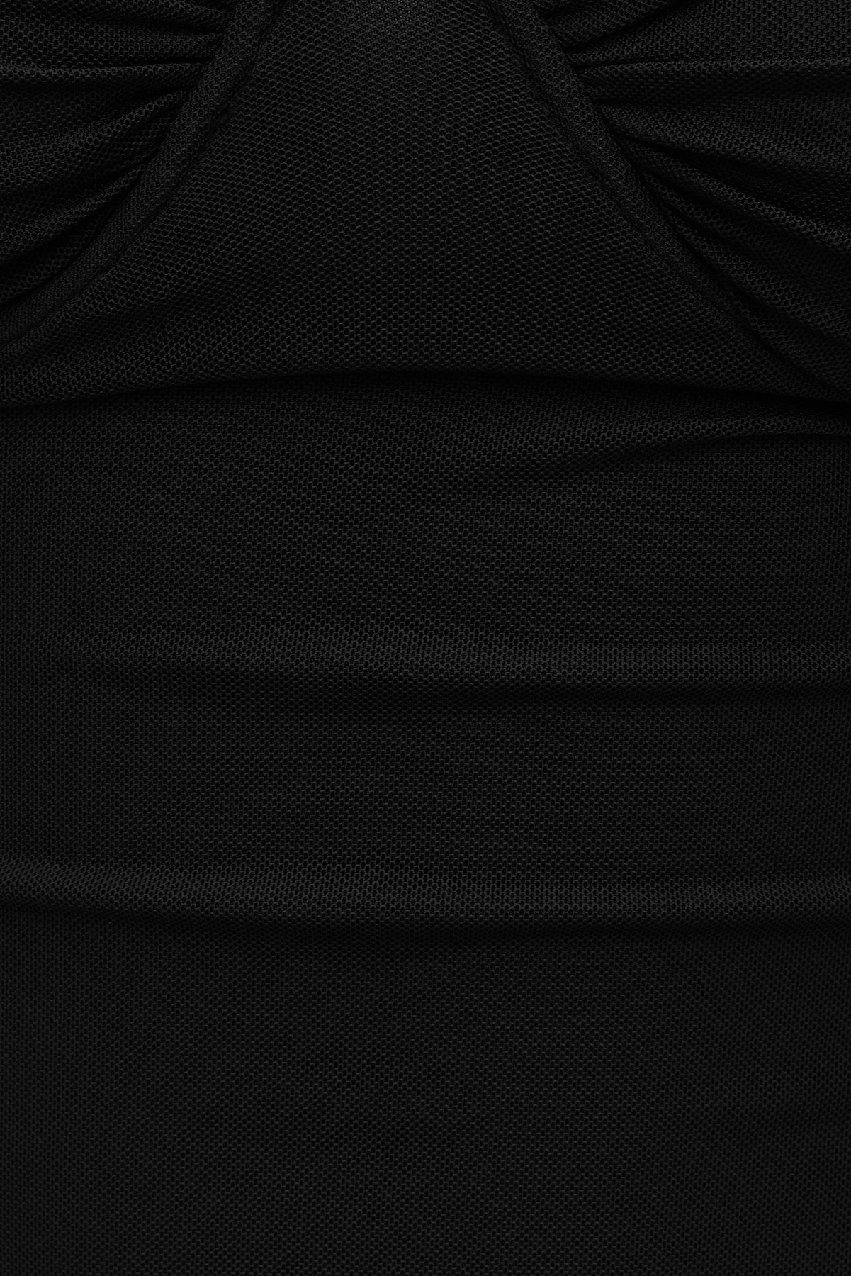 Dynamite Outlet | Monet Mesh Top Black