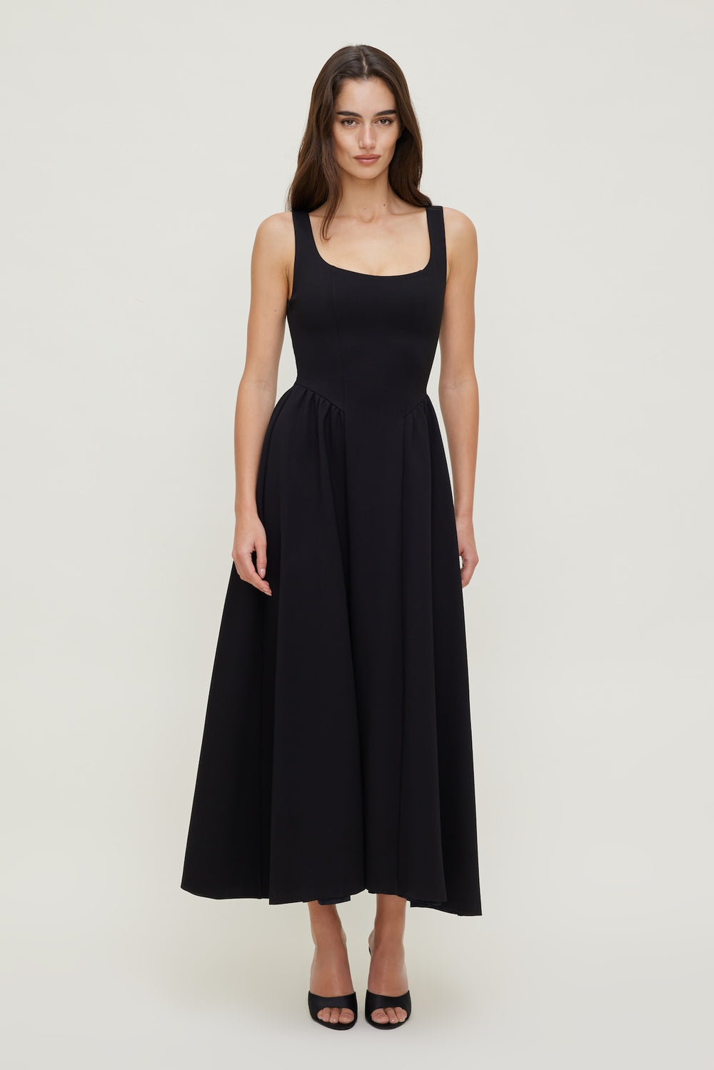 Dynamite Website Shop | Irina Ponte Midi Dress Black