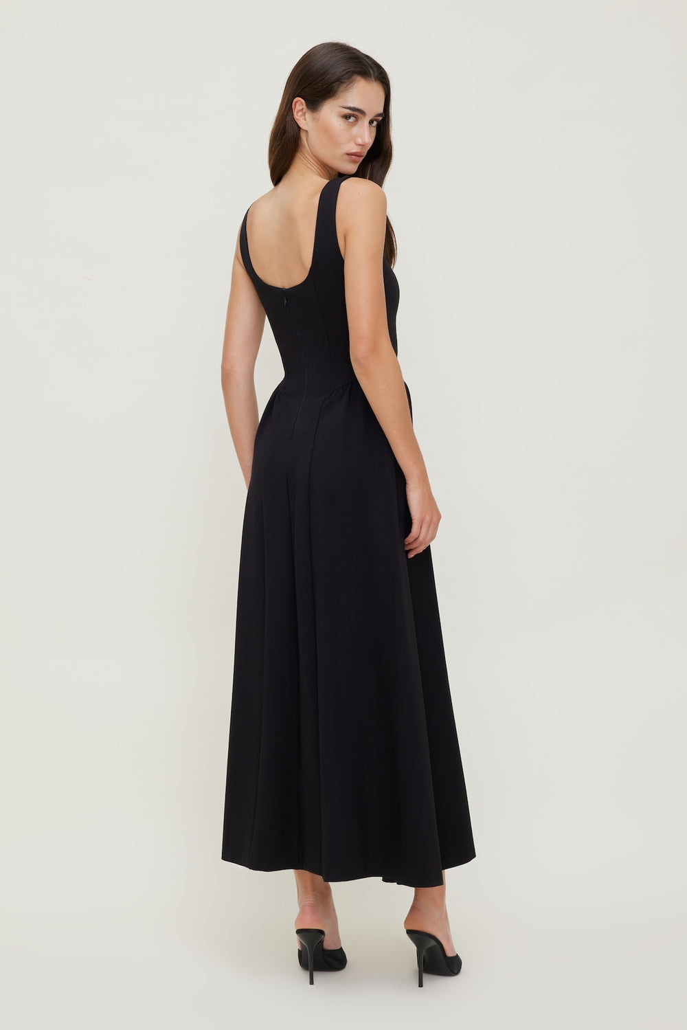 Dynamite Website Shop | Irina Ponte Midi Dress Black