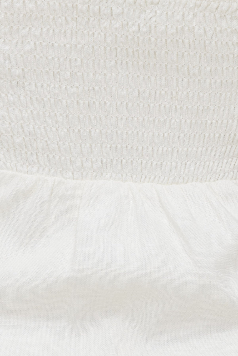 Dynamite Outlets | Linen Romper Mini Dress White