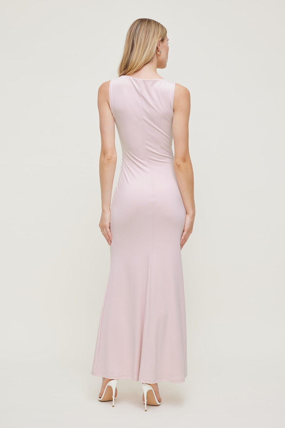 Dynamite Store | Sculpt Twisted Maxi Dress Pink