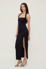 Dynamite Outlets | Miya Ponte Maxi Dress Black