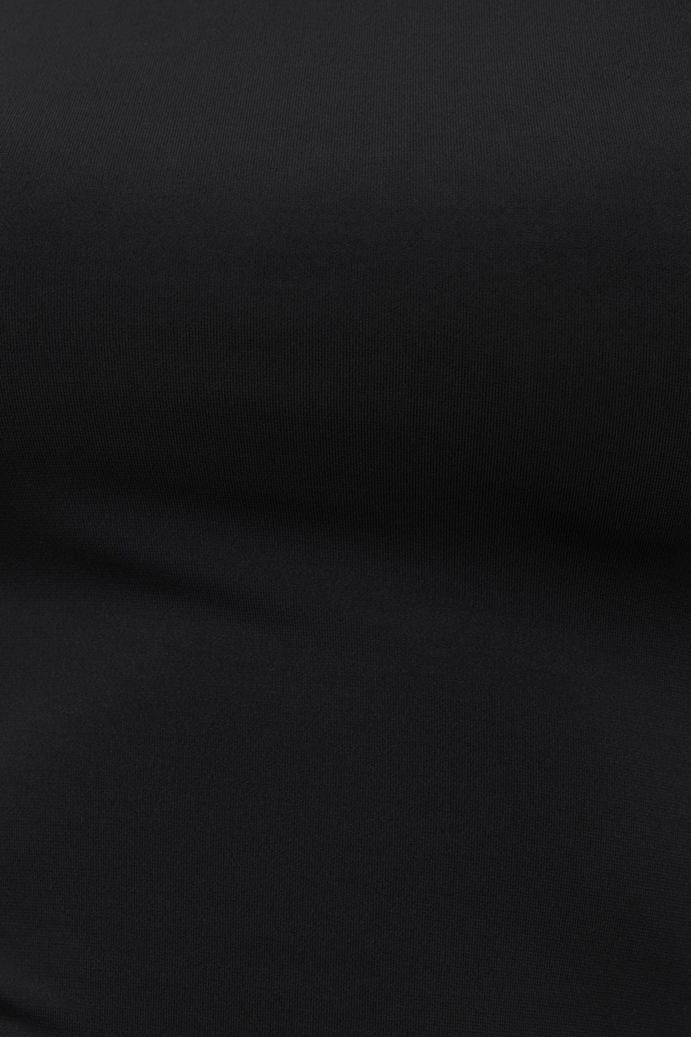 Dynamite Online | Sculpt Cap Sleeve T Shirt Black