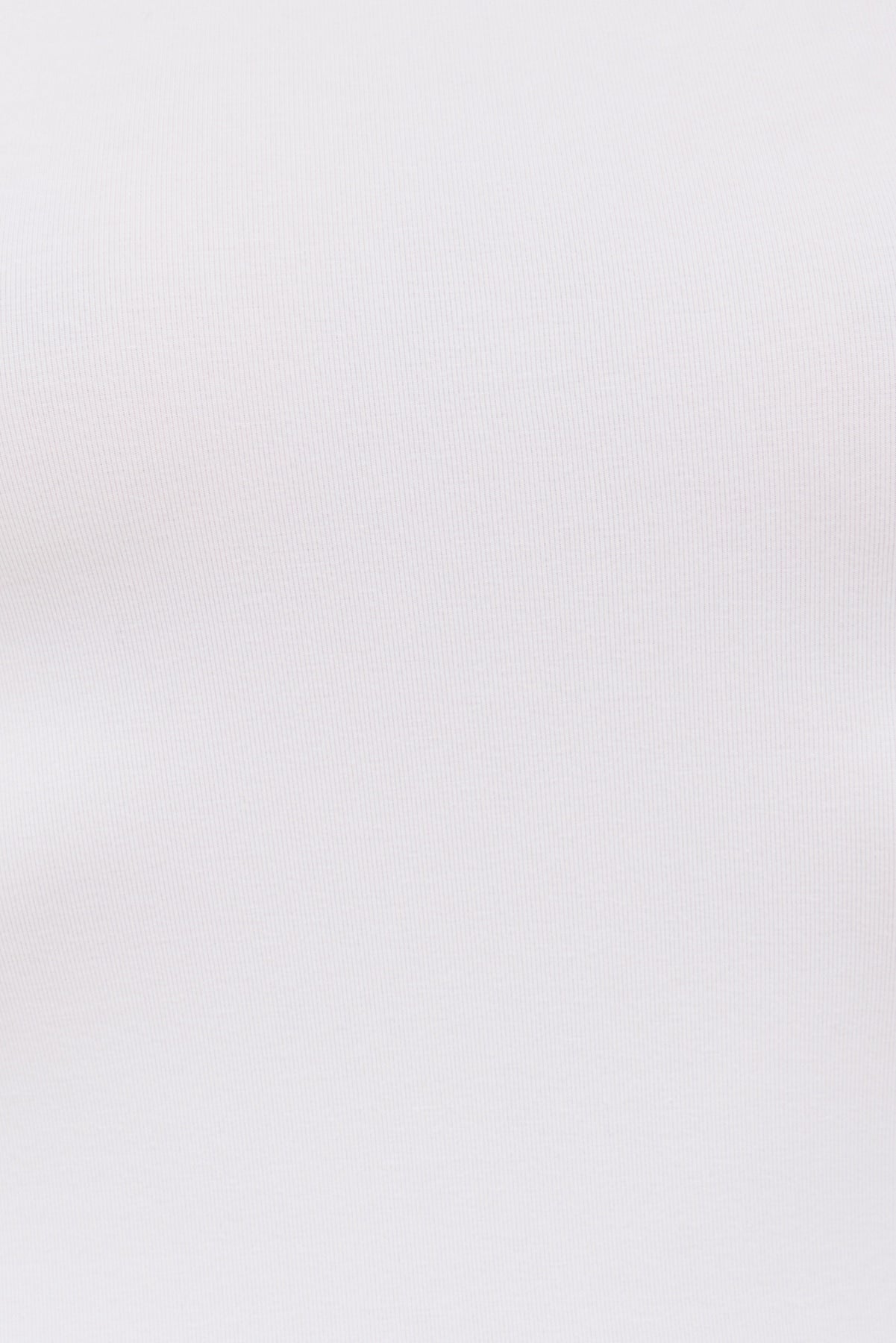Dynamite Store | Terri Cotton Spandex T Shirt White