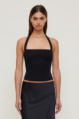 Dynamite US | Ponte Halter Top Black