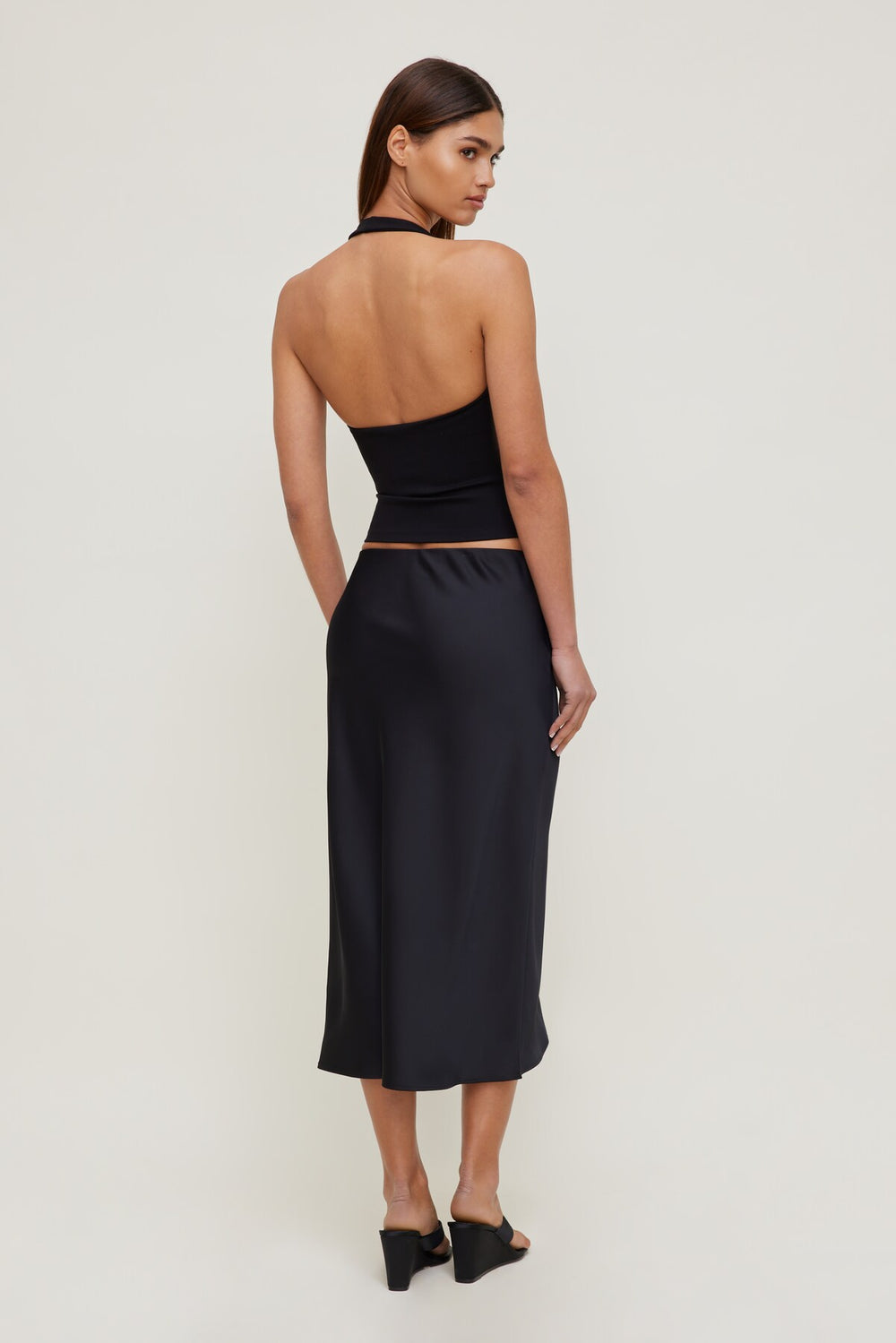 Dynamite US | Ponte Halter Top Black