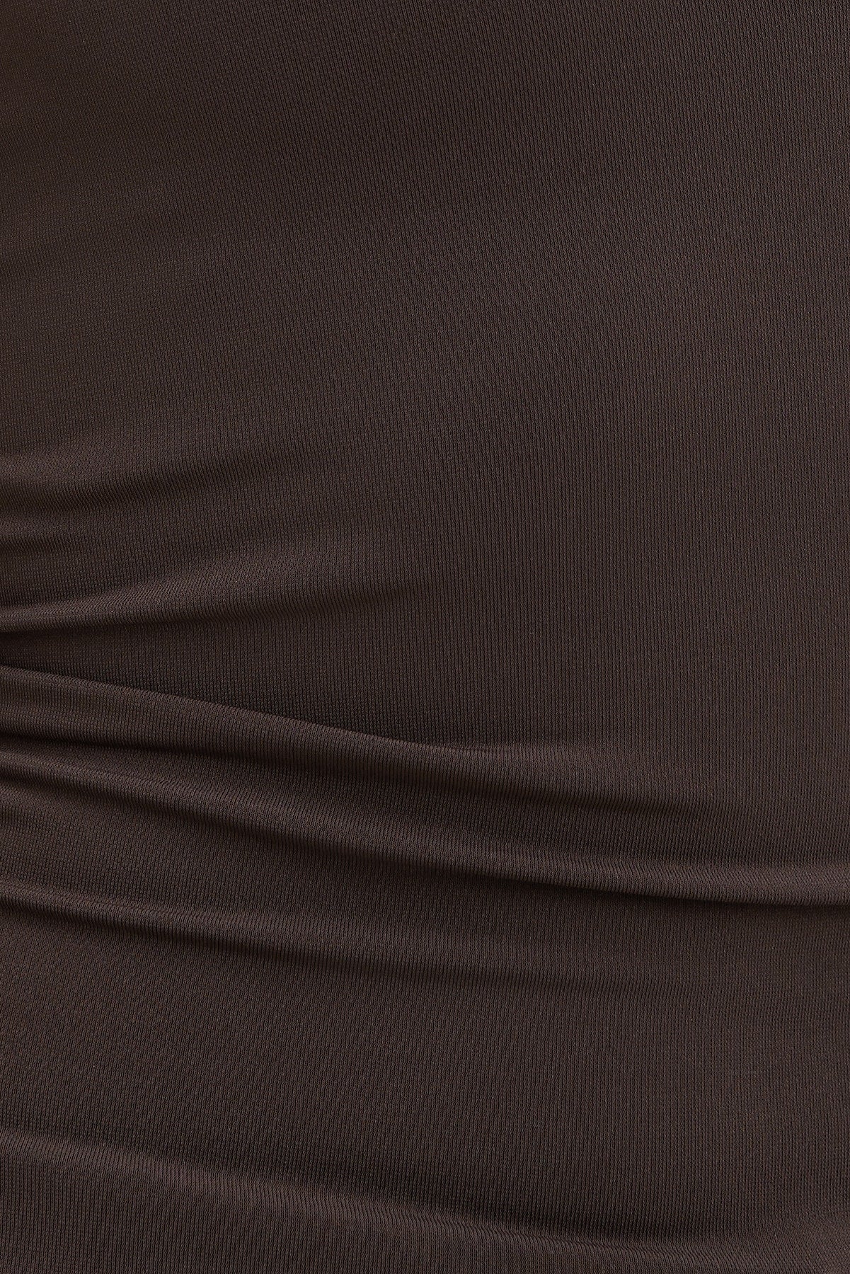 Dynamite On Sale | Sculpt Plunge Halter Top Brown