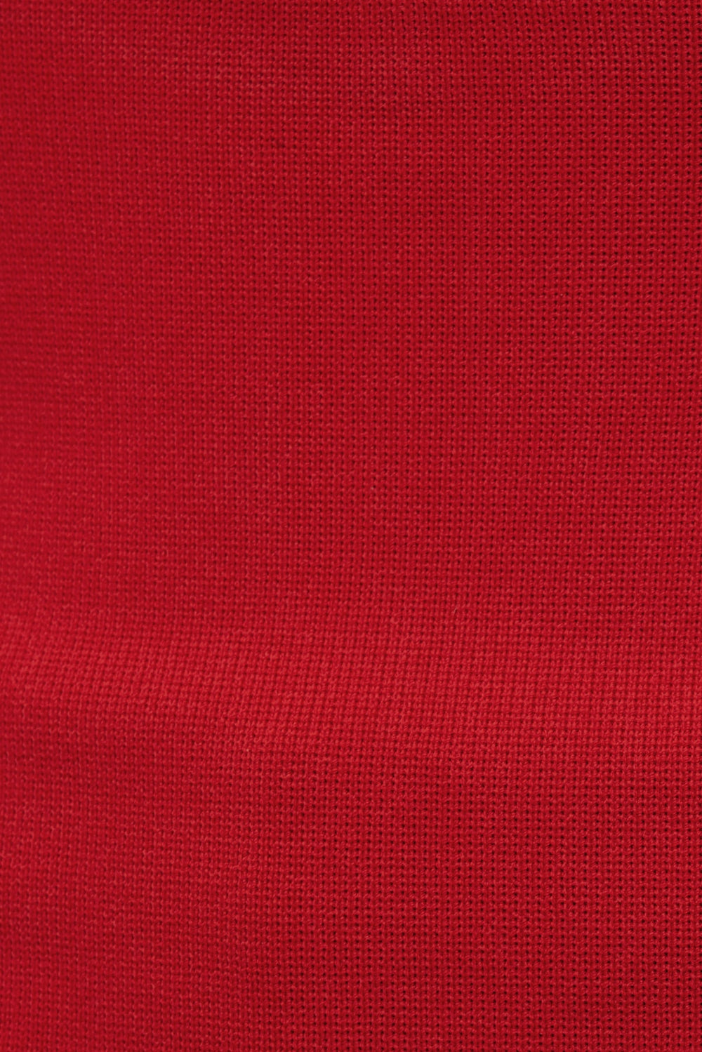 Dynamite Outlets | Scallop Trim Sweater Halter Top RED