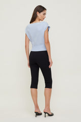 Dynamite Discount | Aria Boat Neck Sweater  Blue