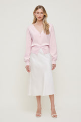 Dynamite Website Shop | V Neck Cardigan Pink
