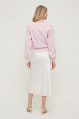 Dynamite Website Shop | V Neck Cardigan Pink