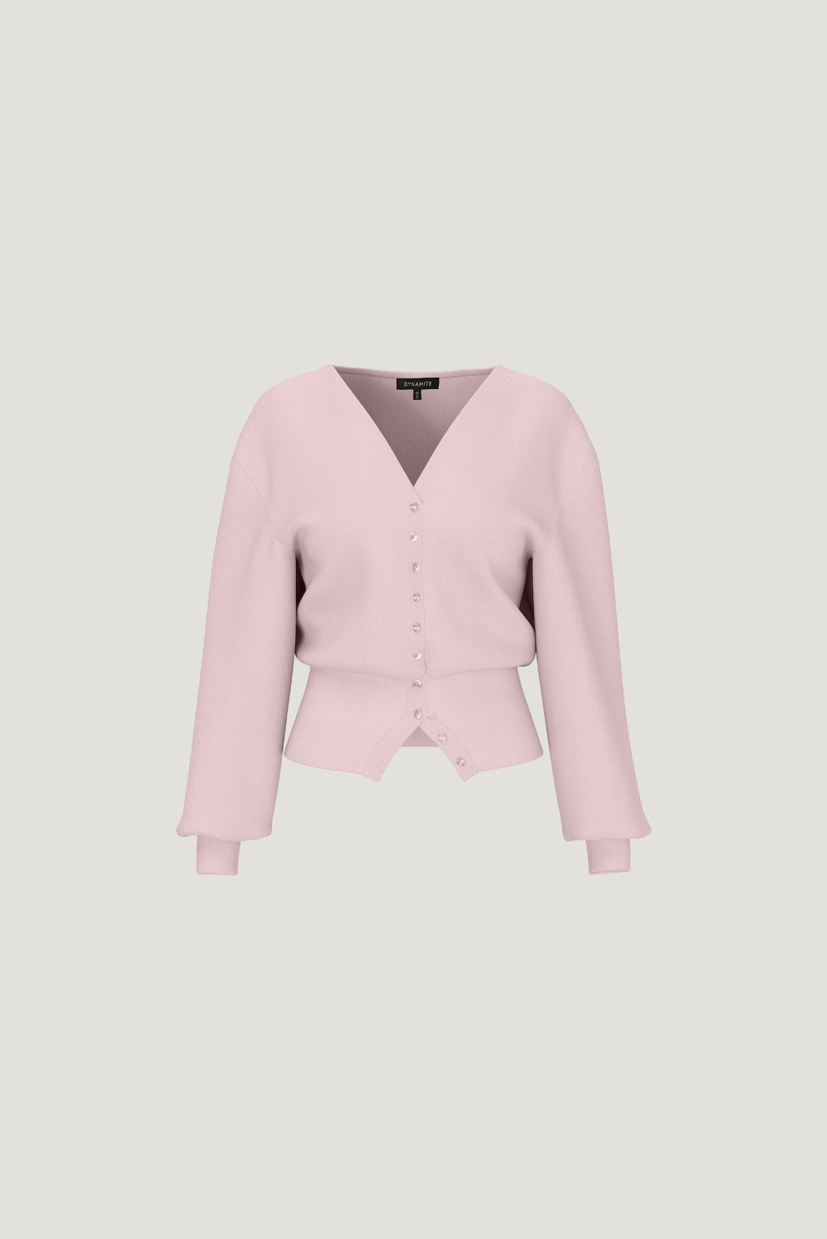 Dynamite Website Shop | V Neck Cardigan Pink