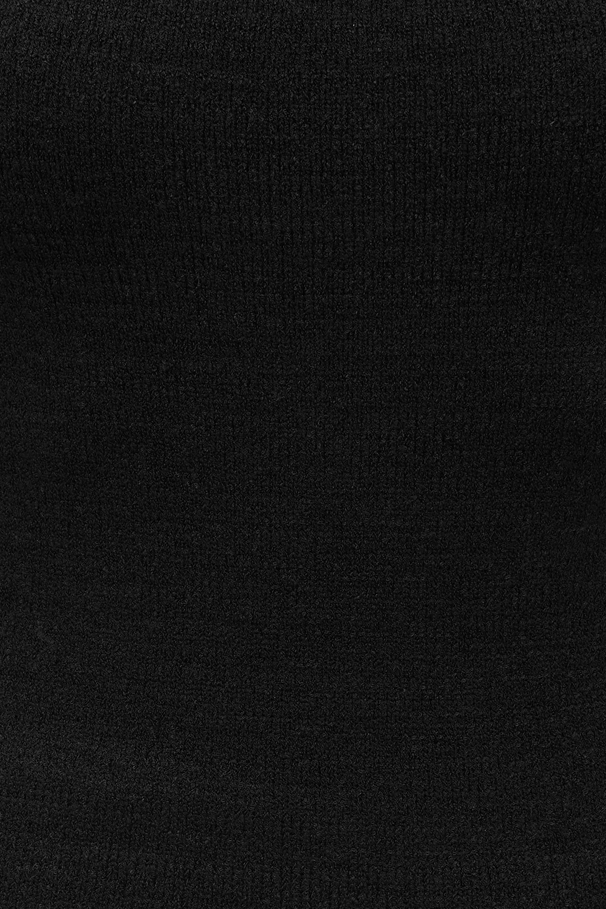 Dynamite US | Mock Neck Sweater Tank Top Black