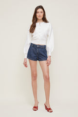 Dynamite On Sale | Balloon Sleeve Cardigan White
