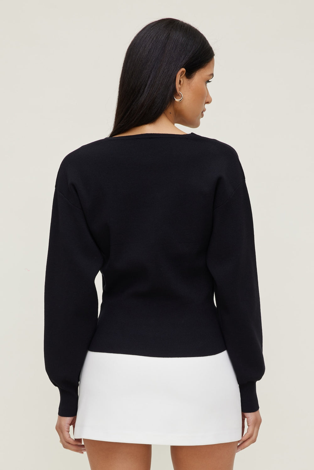 Dynamite Online | V Neck Cardigan Black