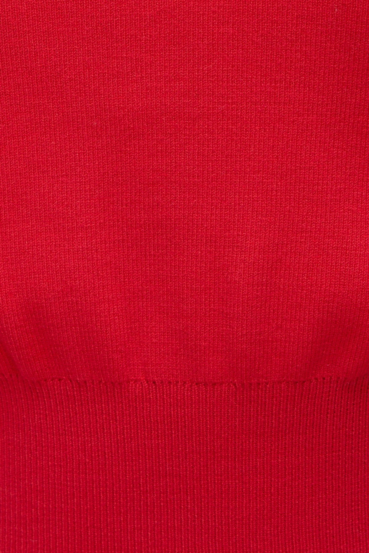 Dynamite US | Clara Short Sleeve Sweater Red