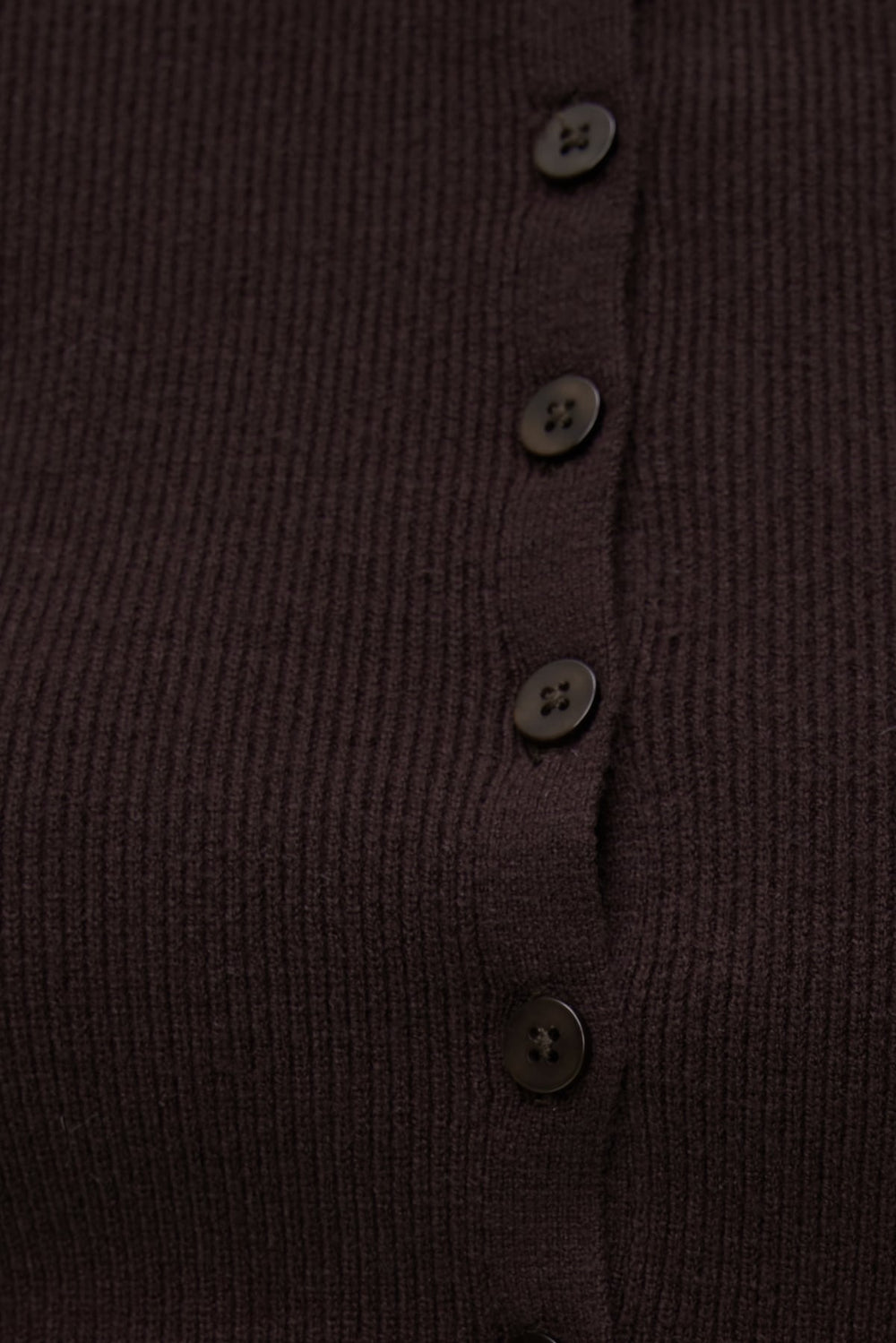 Dynamite US | Sara Ribbed Cinch Hem Cardigan Purple