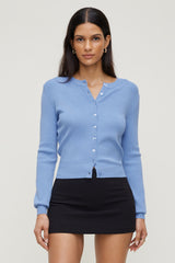 Dynamite On Sale | Rebecca Crewneck Cardigan
