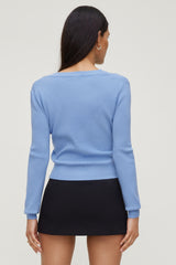 Dynamite On Sale | Rebecca Crewneck Cardigan