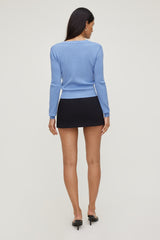 Dynamite On Sale | Rebecca Crewneck Cardigan