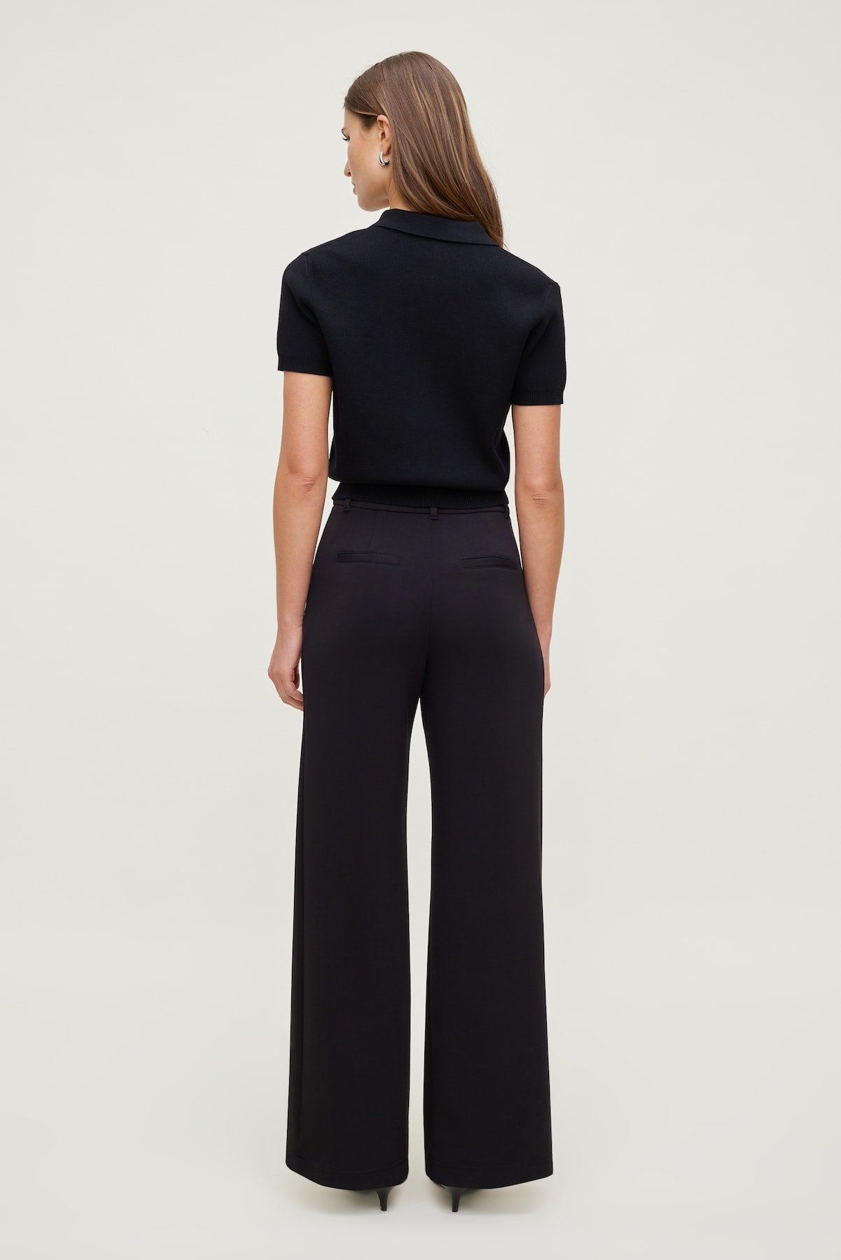 Dynamite Outlet | Alex Anywear Wide Leg Pants Black