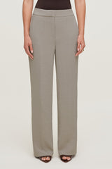 Dynamite US | Yasmin Airflow Straight Leg Pants Beige