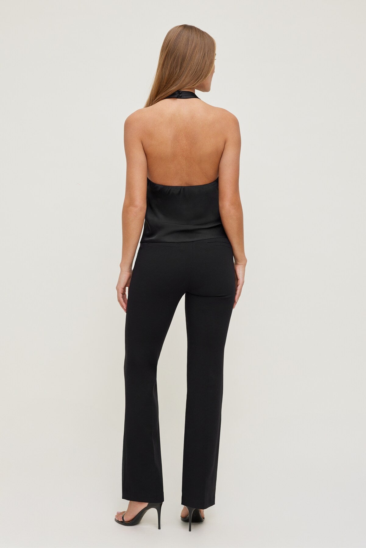 Dynamite On Sale | Frankie Tailored Slim Bootcut Pants Black