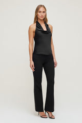 Dynamite On Sale | Frankie Tailored Slim Bootcut Pants Black