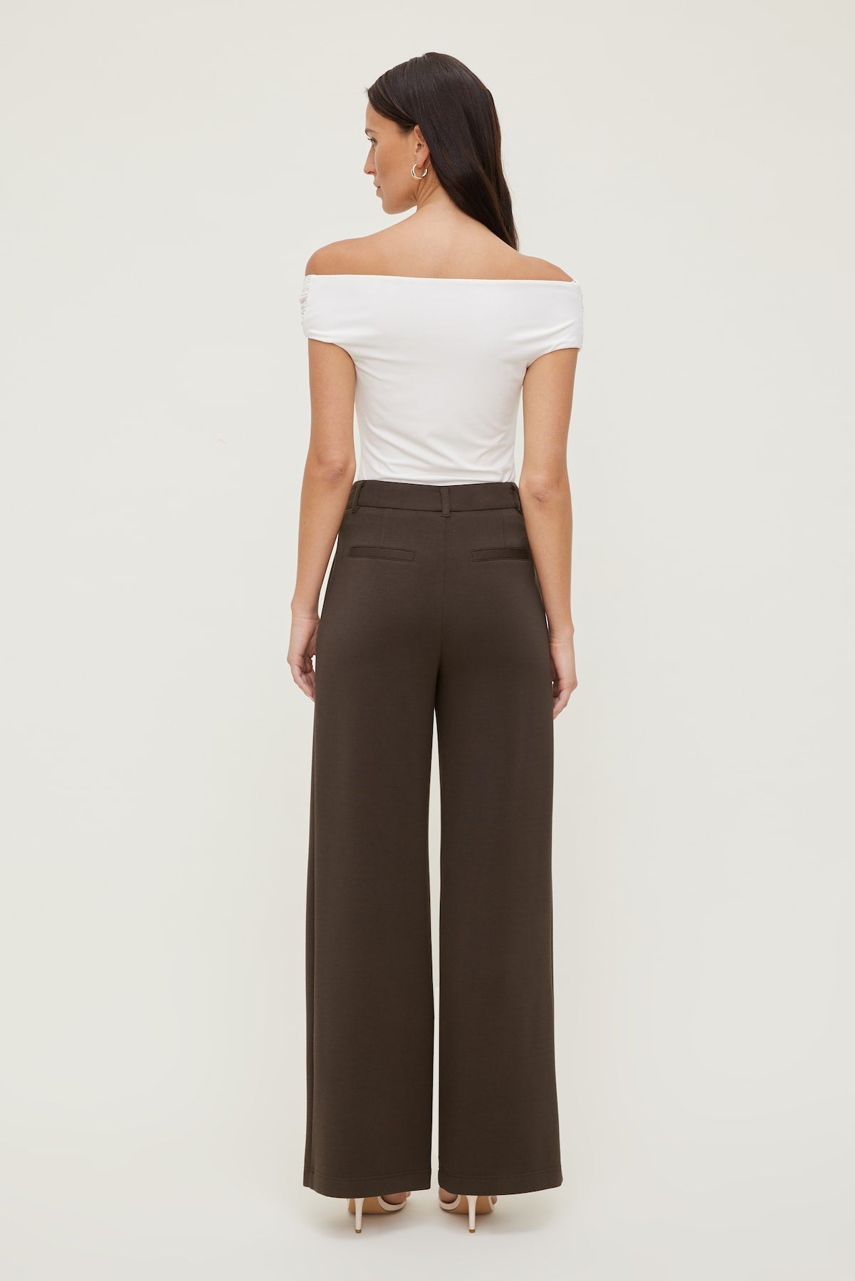 Dynamite Discount | Alex Anywear Wide Leg Pants Brown