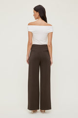 Dynamite Discount | Alex Anywear Wide Leg Pants Brown