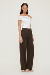 Dynamite Discount | Alex Anywear Wide Leg Pants Brown