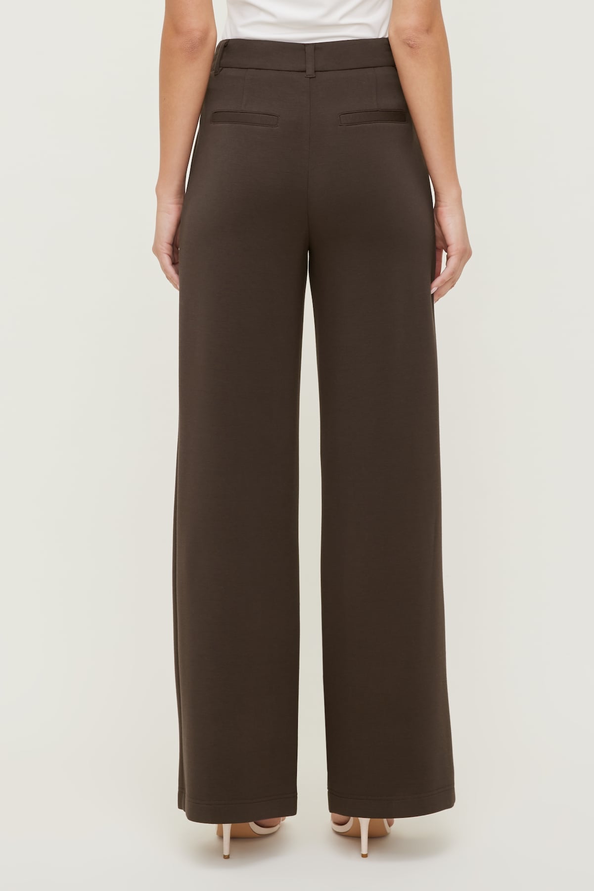 Dynamite Discount | Alex Anywear Wide Leg Pants Brown