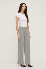 Dynamite Store | Alex Pinstripe Wide Leg Pants Gray