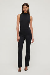 Dynamite US | High Rise Slim Bootcut Pants Black